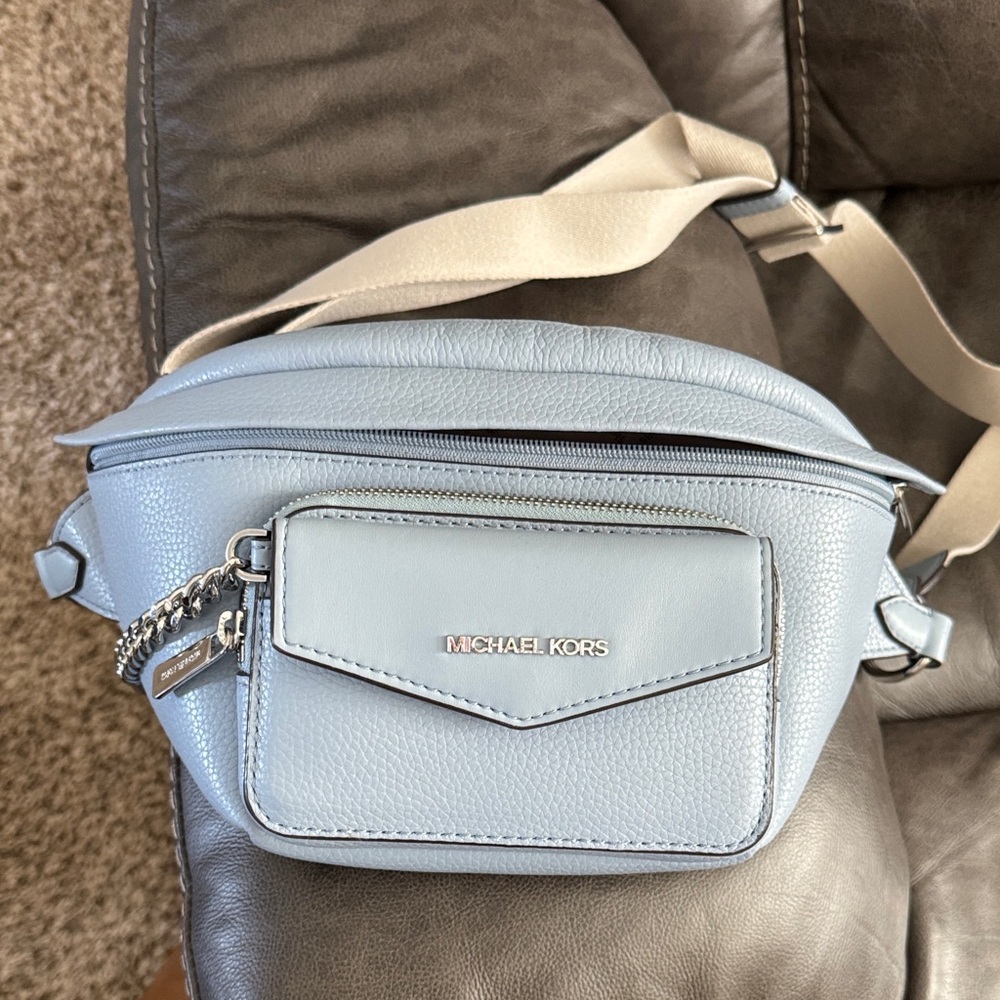 Michael Kors Sky Blue Crossbody Bag